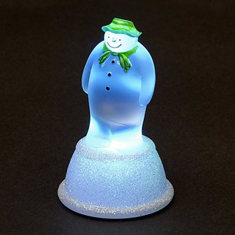 The Snowman 8cm Battery Operated Acrylic Colour Changing LED Christmas Decoration The Snowman 8cm Battery Operated Acrylic Colour Changing LED Christmas Decoration