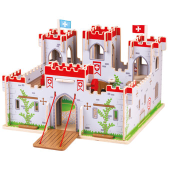 Bigjigs King George's Castle  Wooden Toy Playset Bigjigs King George's Castle  Wooden Toy Playset