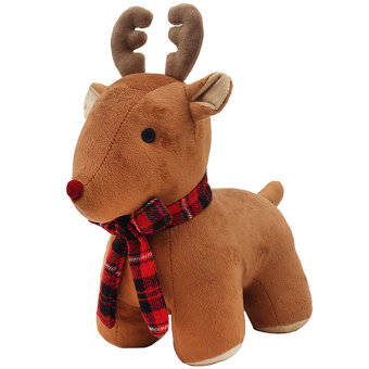 Christmas Deer Festive Doorstop Decoration Christmas Deer Festive Doorstop Decoration