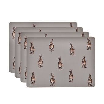 Meg Hawkins Placemats - Hare Meg Hawkins Placemats - Hare