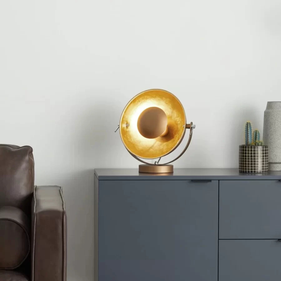 Made.com Chicago Antique Copper & Gold T...