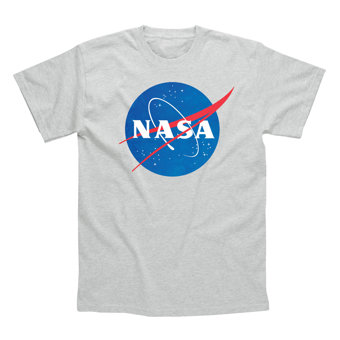 NASA Classic Grey T-Shirt  NASA Classic Grey T-Shirt