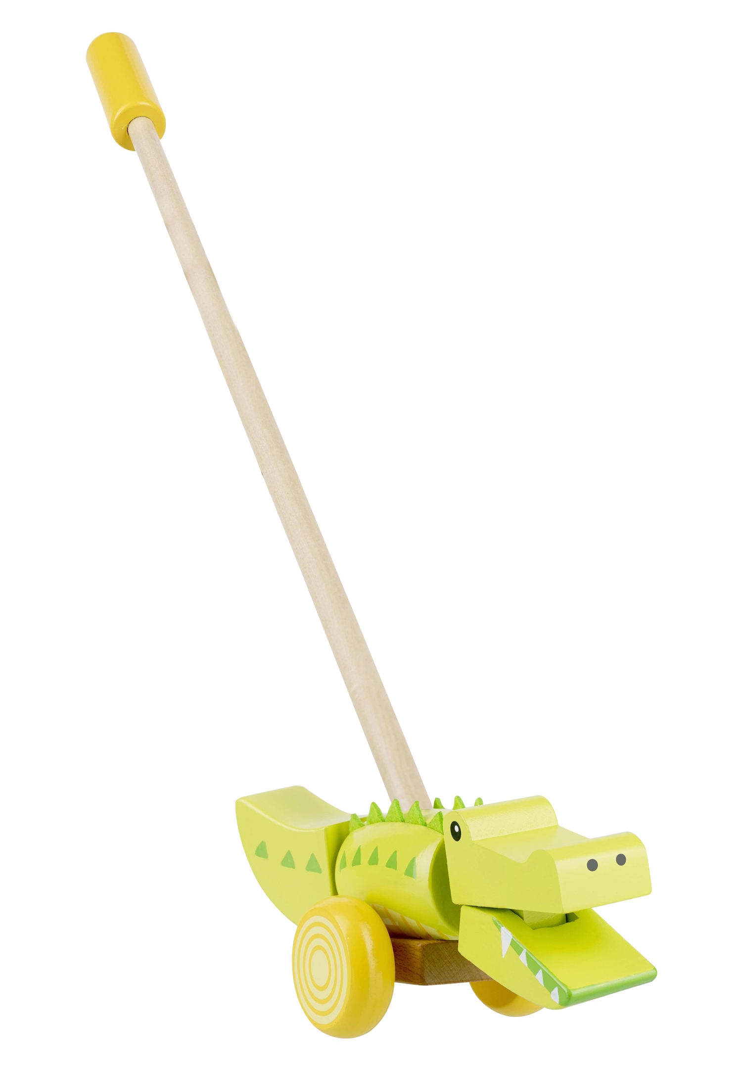 Wooden crocodile pull toy sales