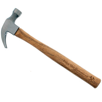 Personalised Man at work Hammer Personalised Man at work Hammer