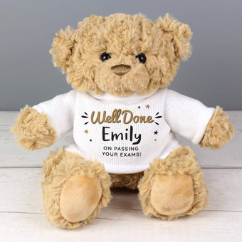 Personalised Well Done Teddy Bear Personalised Well Done Teddy Bear