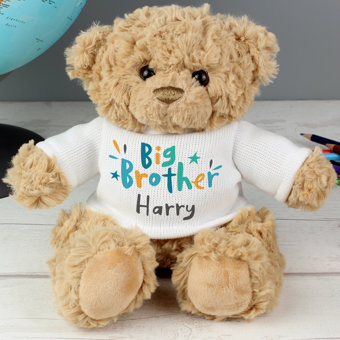 Personalised Big Brother Teddy Bear Personalised Big Brother Teddy Bear