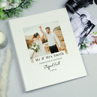 Personalised Photo Upload Traditional Photo Album Wedding Gift Personalised Photo Upload Traditional Photo Album Wedding Gift