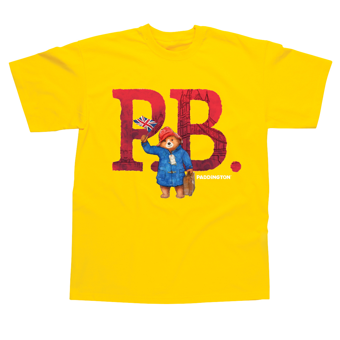 Childrens Paddington PB  Yellow T-Shirt 