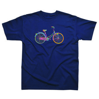 Bicycle Navy T-Shirt  Bicycle Navy T-Shirt