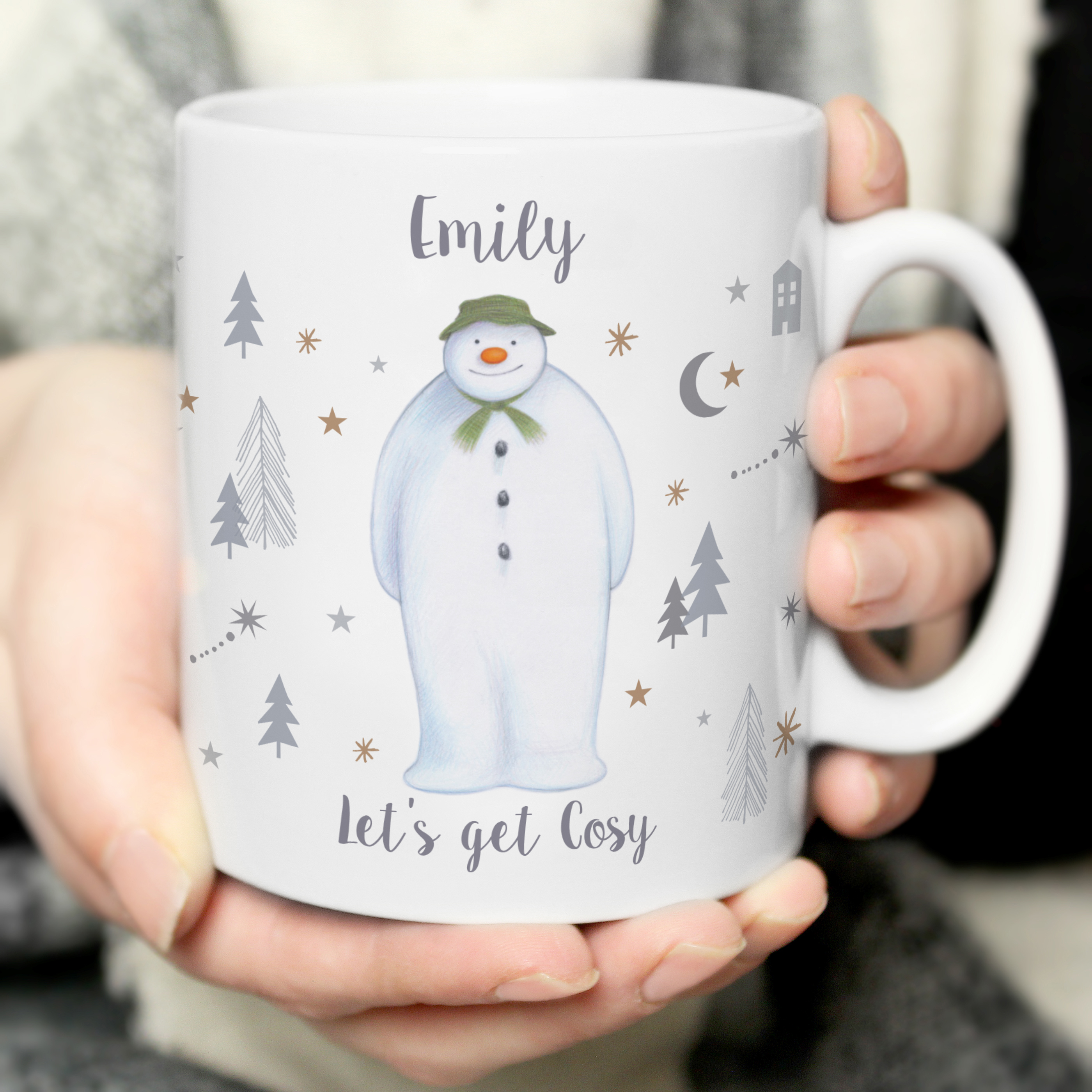 Personalised The Snowman Magical Adventure Christmas Children's Mug 3