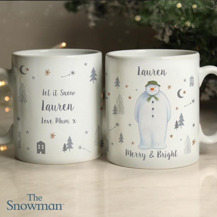 Personalised The Snowman Magical Adventure Christmas Children's Mug 4