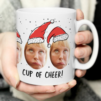 Personalised Photo Upload Santa Christmas Gift Mug Personalised Photo Upload Santa Christmas Gift Mug