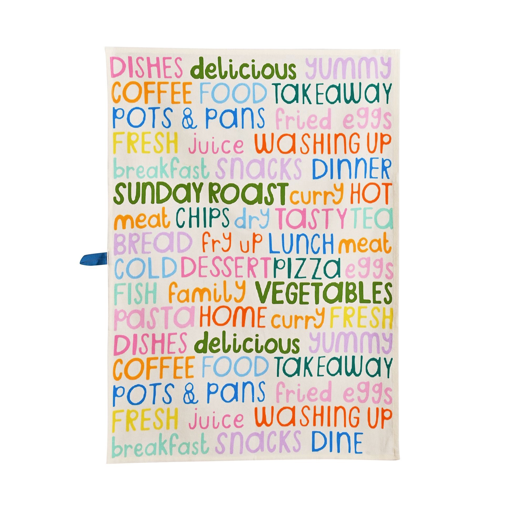 Raspberry Blossom Set of 3 Cotton Kitchen Tea Towels | Barnardo's ...