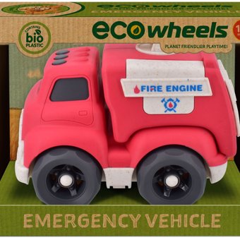 Children's Eco Bio Plastic Fire Engine Rescue Vehicle  Children's Eco Bio Plastic Fire Engine Rescue Vehicle