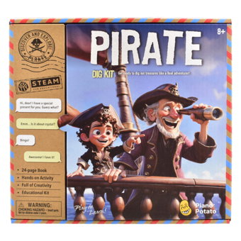 Children's STEAM Pirate Dig Out Kit  Children's STEAM Pirate Dig Out Kit