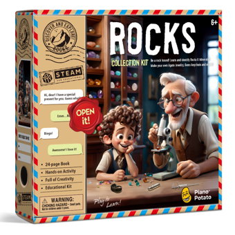 Children's STEAM Rocks Collection Kit  Children's STEAM Rocks Collection Kit