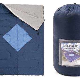 Twin Camping Sleeping Bag with Storage Bag Twin Camping Sleeping Bag with Storage Bag