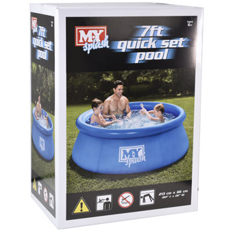 7ft Quick Paddling Pool Set 7ft Quick Paddling Pool Set