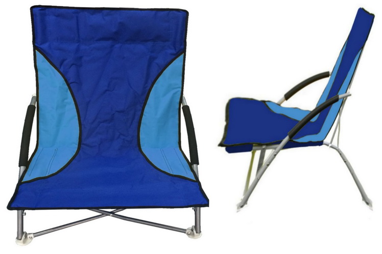 folding beach chair with arms