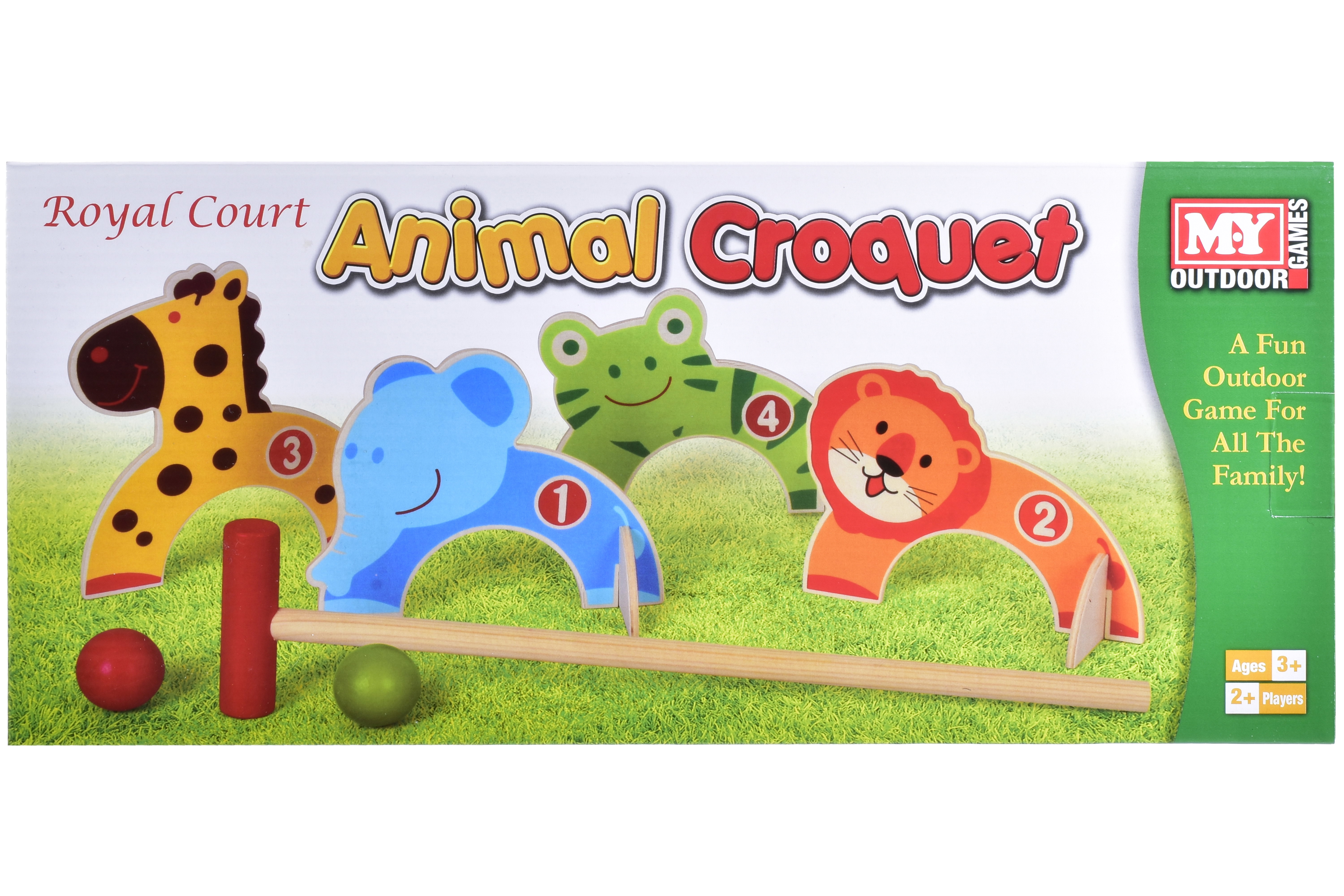 Animal Croquet Game Family Garden Games | Barnardo's Online Charity Shop