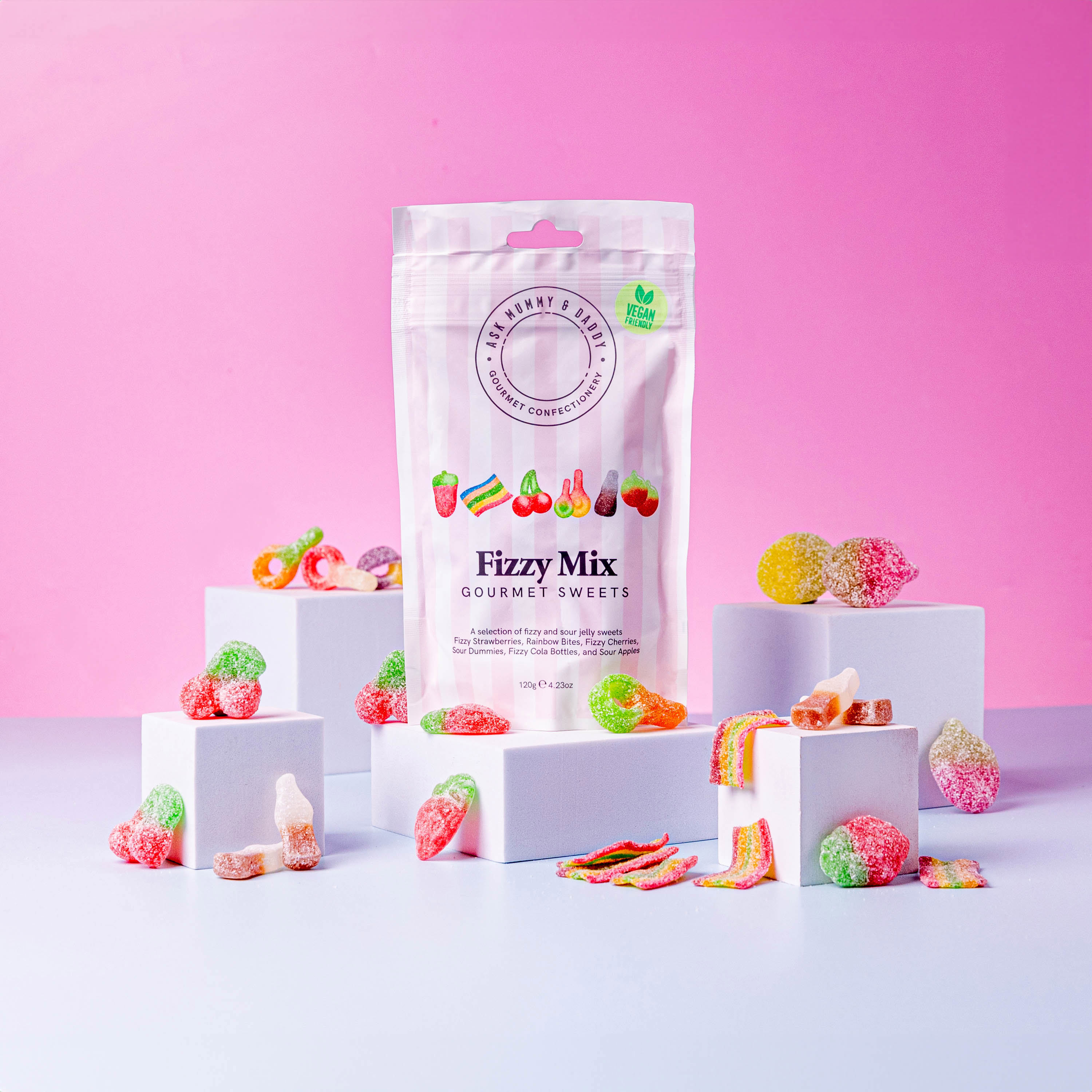 Ask Mummy and Daddy Vegan Fizzy Mix Gian...