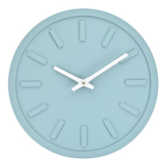 INTERVAL MINIMALIST WALL CLOCK 30CM - TEAL INTERVAL MINIMALIST WALL CLOCK 30CM - TEAL