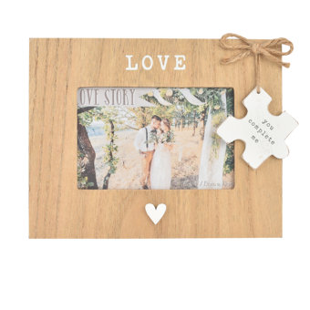 Love Story Love Wooden Photo Frame 6 x 4... Love Story Love Wooden Photo Frame 6 x 4