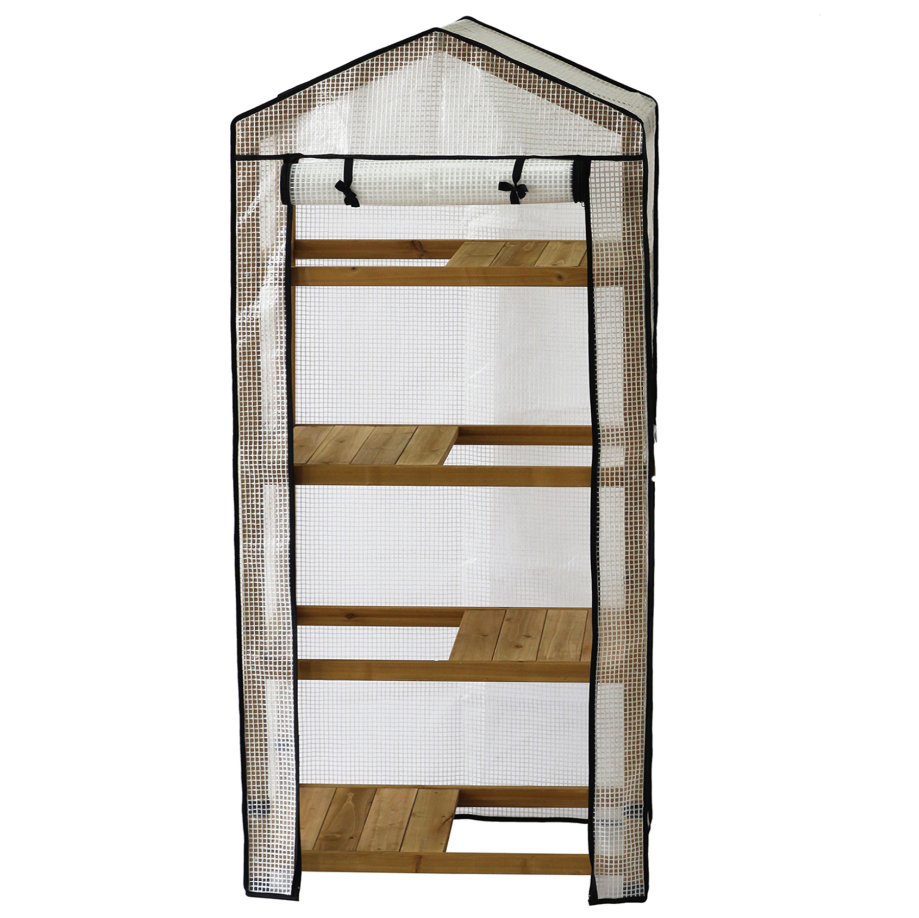 Vegtrug Natural Garden Nursery Greenhouse and Cover for Seedlings and Young Plants