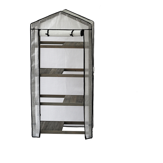 Vegtrug Grey Wash Garden Nursery Greenhouse and Cover for Seedlings and Young Plants