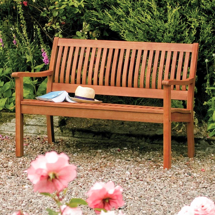 Rowlinson Willington Garden Bench 1.2m