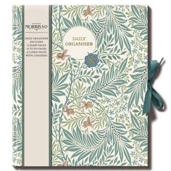 William Morris Larkspur Design Daily Organiser William Morris Larkspur Design Daily Organiser