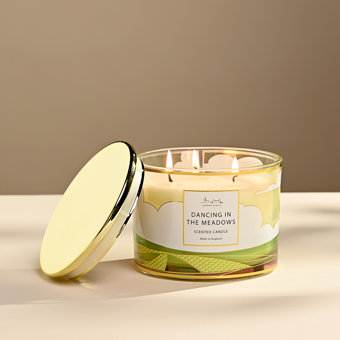 The London Wax Company Dancing In The Meadows 3 Wick Candle 369g The London Wax Company Dancing In The Meadows 3 Wick Candle 369g
