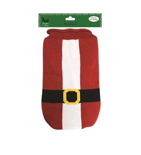 Pet Medium Christmas Jumper in Red Barnardo s Online Charity Shop Believe in Children