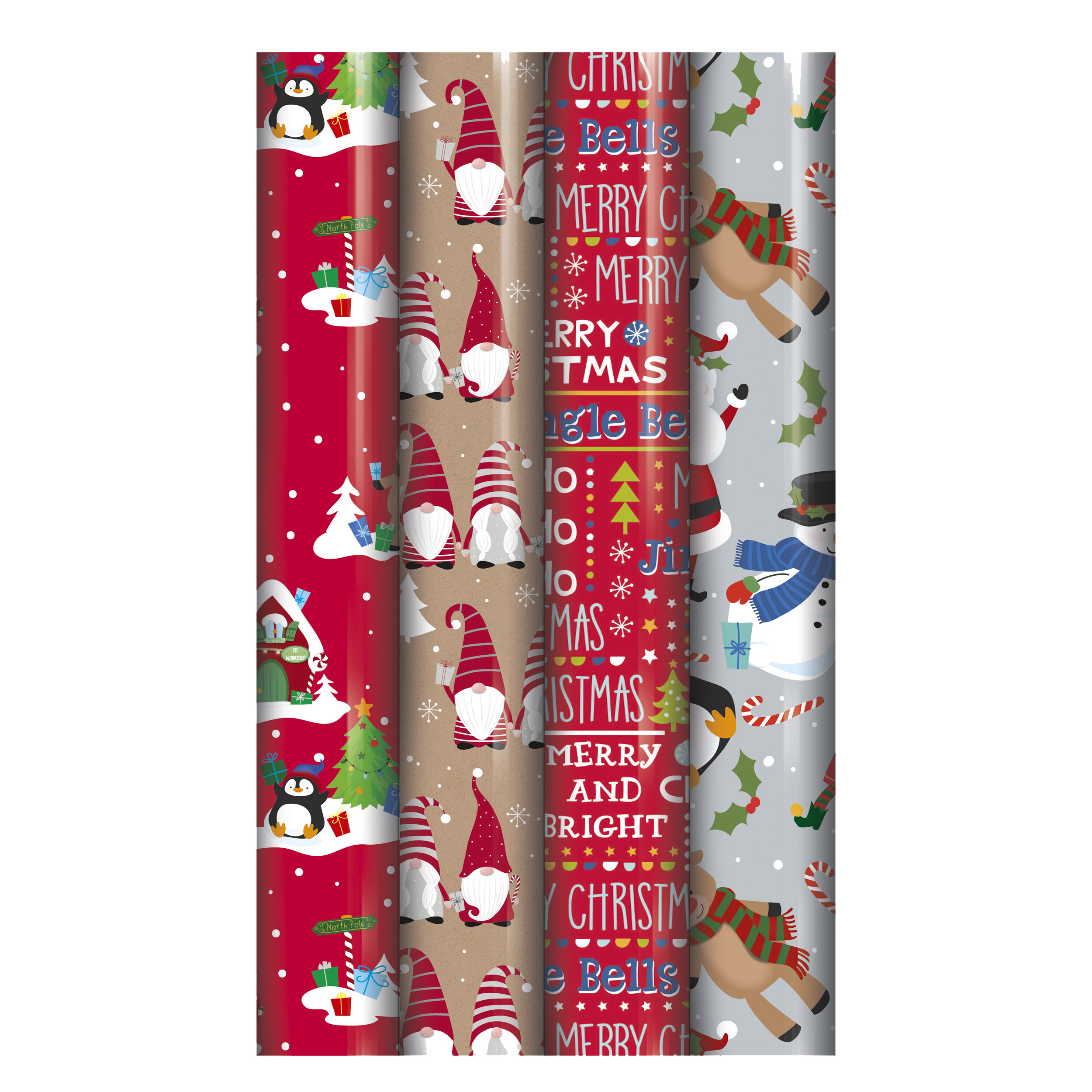 4M Cute Christmas Charity Wrapping Paper