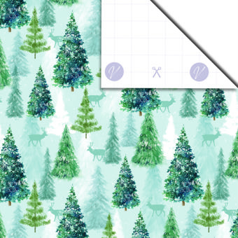 Frozen Forest Design 3m Christmas Gift Wrapping Paper Frozen Forest Design 3m Christmas Gift Wrapping Paper