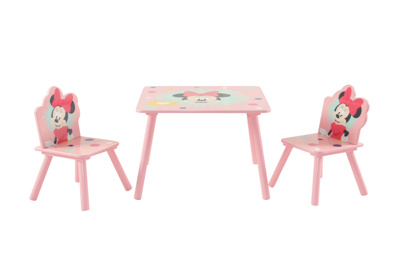 Children's minnie mouse discount table and chairs