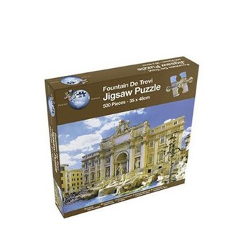 Trevi Fountain 500 Pc Jigsaw Puzzle Trevi Fountain 500 Pc Jigsaw Puzzle