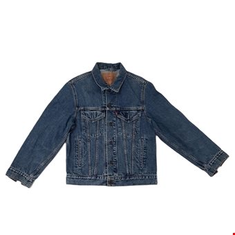 Levi's UK Size Small Blue Denim Button Up Jacket Pre-Loved  Levi's UK Size Small Blue Denim Button Up Jacket Pre-Loved