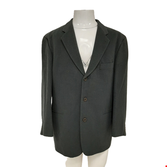 HUGO BOSS Men's Easy Line Vintage Wool Cashmere Mix Blazer Grey Green Pre-Loved HUGO BOSS Men's Easy Line Vintage Wool Cashmere Mix Blazer Grey Green Pre-Loved