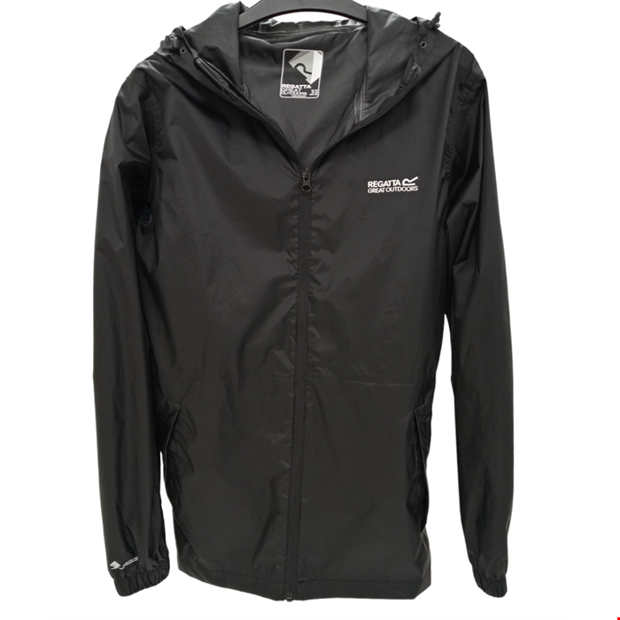REGATTA Men s UK Size XS Black Lightweight Coat