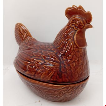 Vintage Price Kensington Brown Chicken/Hen On Nest Decorative Egg Holder Ceramic Vintage Price Kensington Brown Chicken/Hen On Nest Decorative Egg Holder Ceramic
