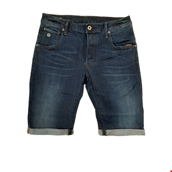 G-STAR RAW Men's Arc 3D Slim Shorts Dark Blue Blue Denim Size UK W28" Pre-Loved G-STAR RAW Men's Arc 3D Slim Shorts Dark Blue Blue Denim Size UK W28" Pre-Loved