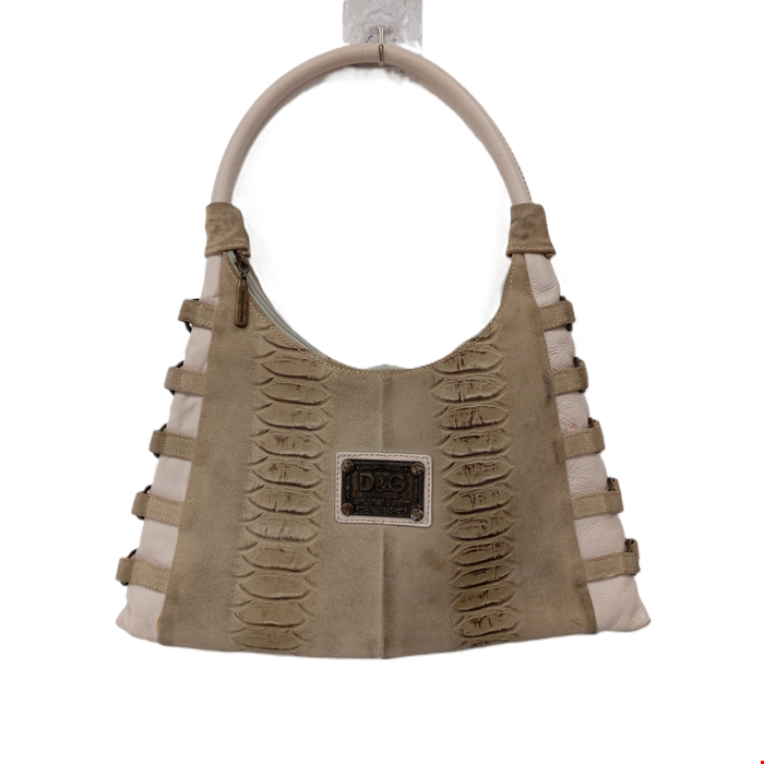 D G Ladies Medium Textured Vintage Shoulder Hangbag Pre Loved Barnardo s Online Charity Shop