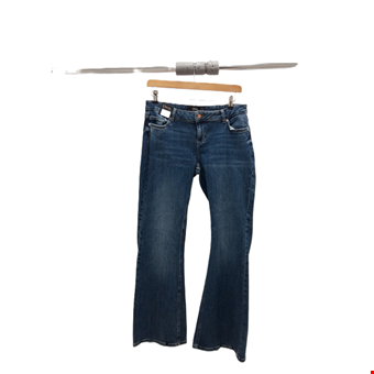 OWN Ladies Size UK 12 Medium Light Blue Denim Flared Casual Jeans New With Tags OWN Ladies Size UK 12 Medium Light Blue Denim Flared Casual Jeans New With Tags