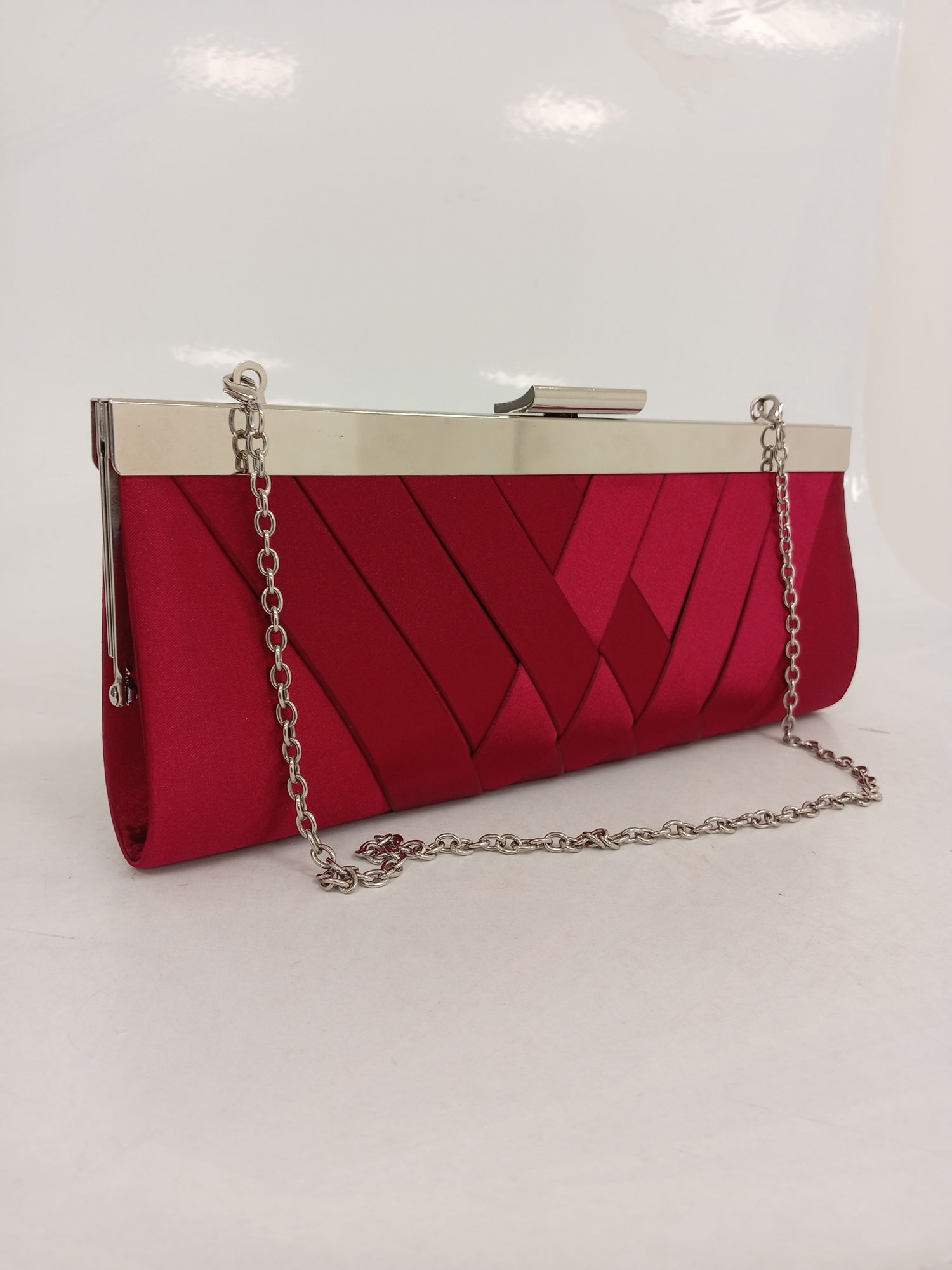 Red and silver bag store