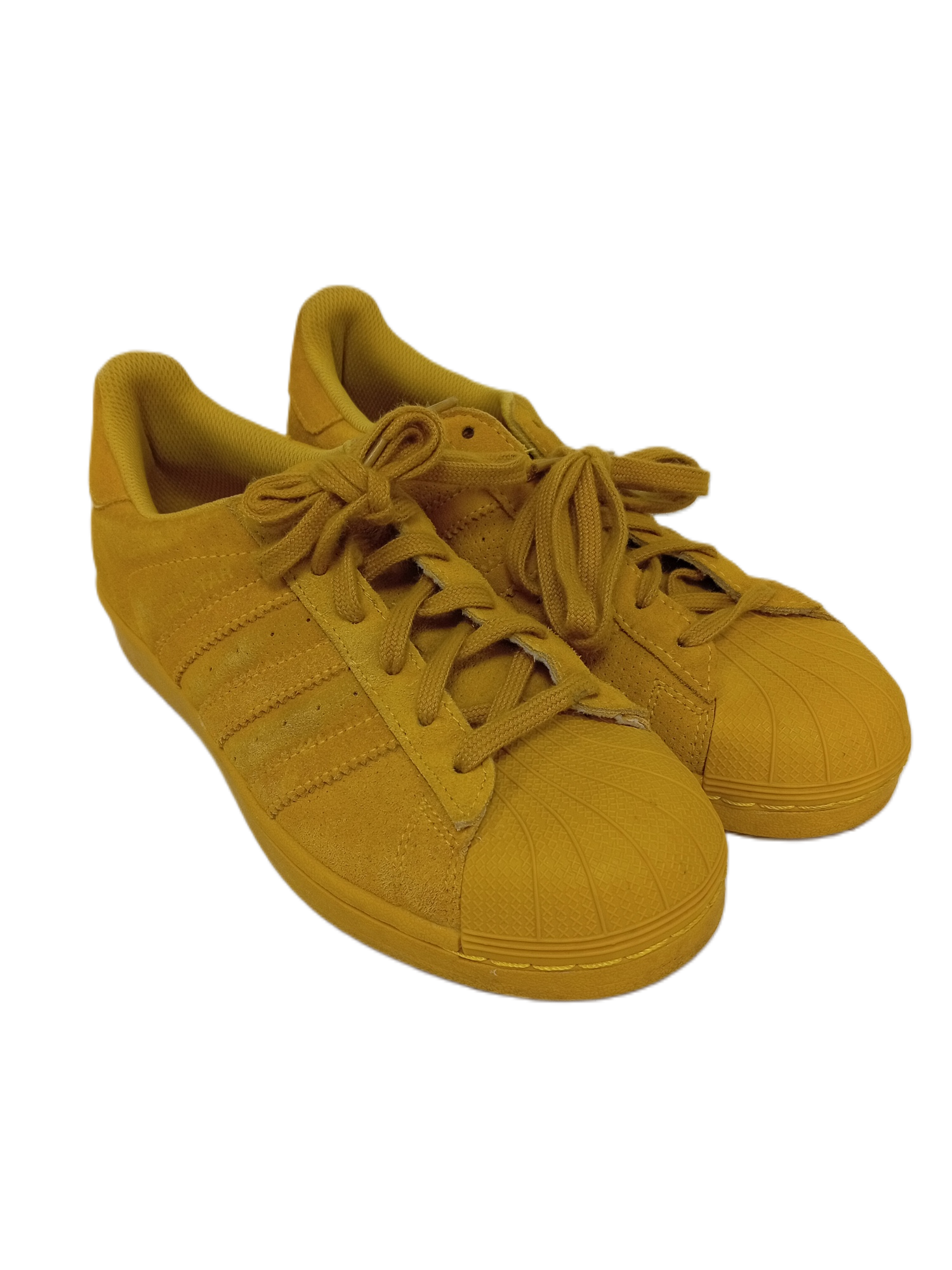 ADIDAS ART Superstar RT Equipment Yellow Suede UK Size Preloved