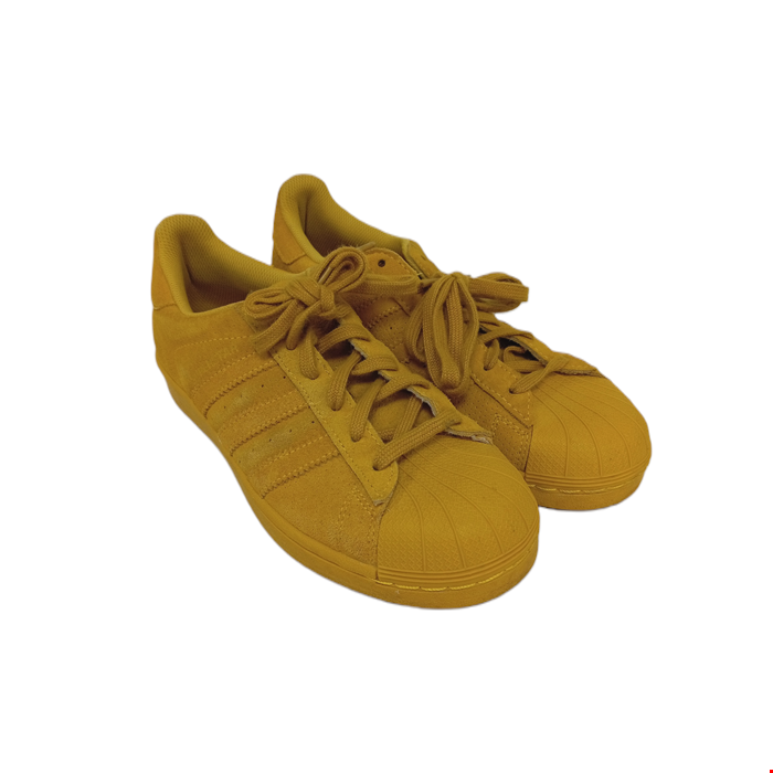ADIDAS ART Superstar RT Equipment Yellow Suede UK Size 6 Preloved Barnardo s Online Charity Shop