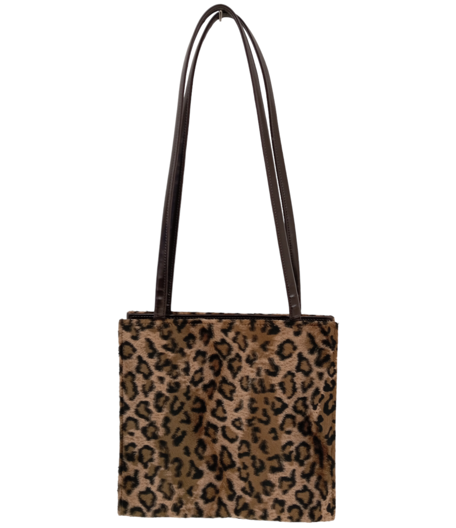 RAVEL LONDON Ladies Medium Brown Leopard Print Vintage Style Bag