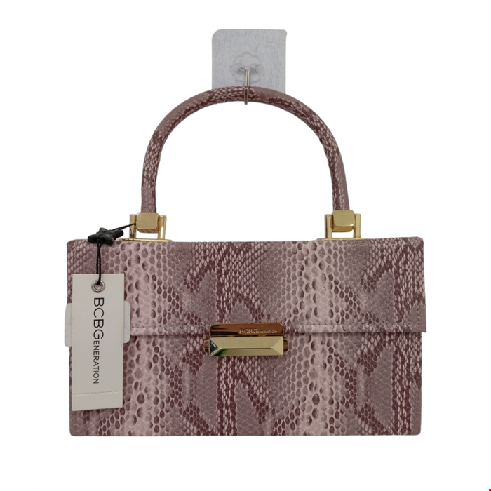 BCB GENERATION Ladies Small Hard Case Lilac Faux Snake Hand Bag Barnardo s Online Charity Shop