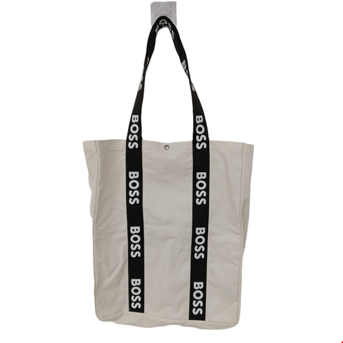 Black and white canvas bag hot sale